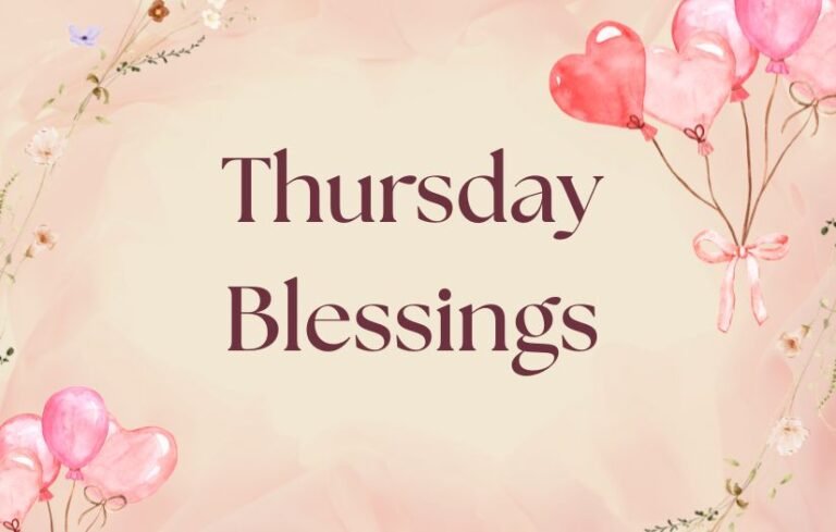 Thursday Blessings